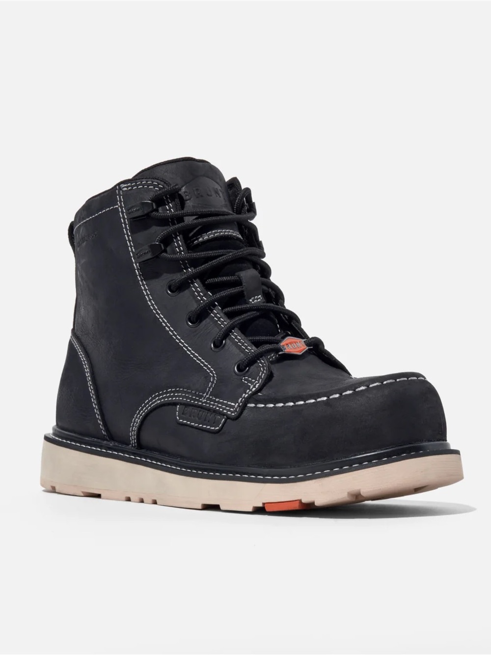 Brunt- Never Worn The MARIN WATERPROOF (SOFT TOE)
6" Moc Toe Work Boot